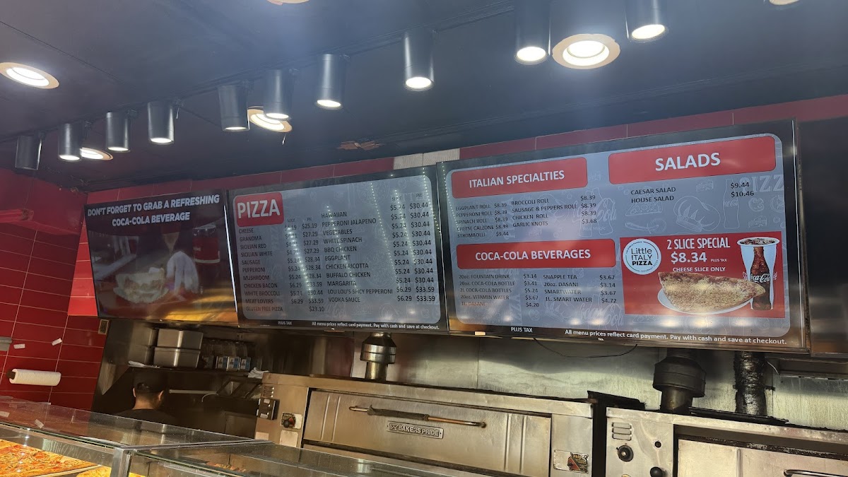 Little Italy Pizza Menu - Image 3